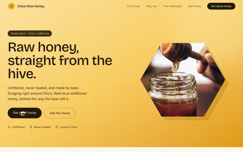Chico Raw Honey screenshot