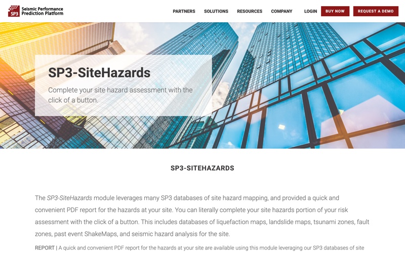 SP3-SiteHazards screenshot
