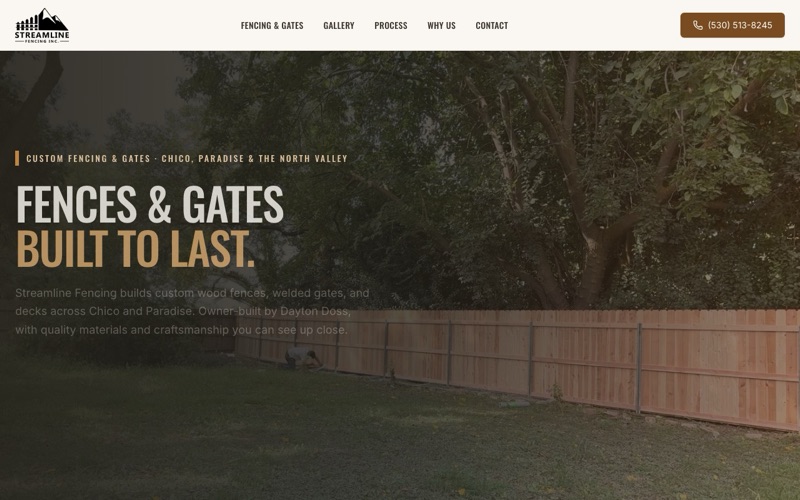 Streamline Fencing screenshot